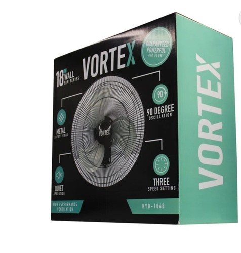 Vortex wall fan 3 speed - 18",