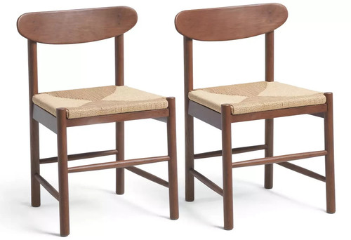 Hanna pair wood dining - of,