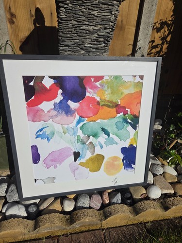 Bluebellgray framed print - -,