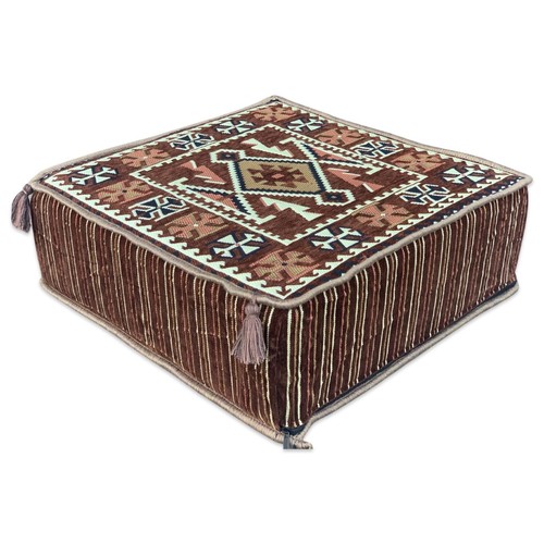 Large brown moroccan - large,
