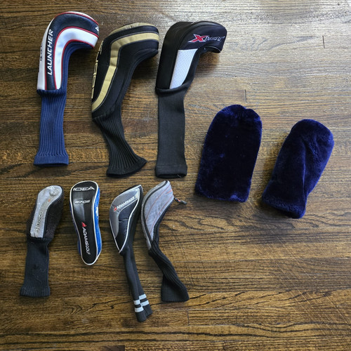 Golf club head covers - club,