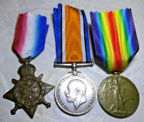 1914 mons star trio private - star,