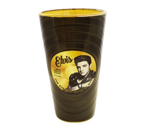 Elvis presley glass record - elvis,