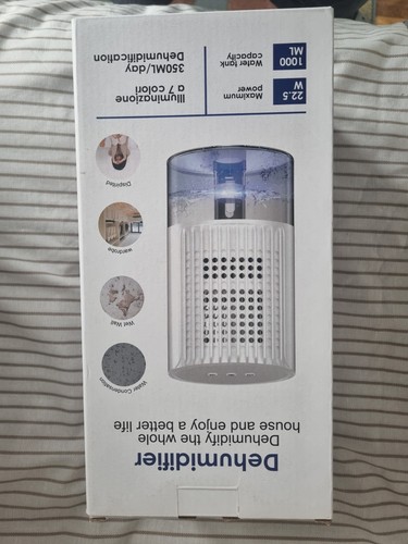 Compact dehumidifier litre - compact, 1-litre