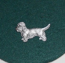 DANDIE DINMONT TERRIER  Dog Breed Brooch / jewellery  - Great Gift / Present