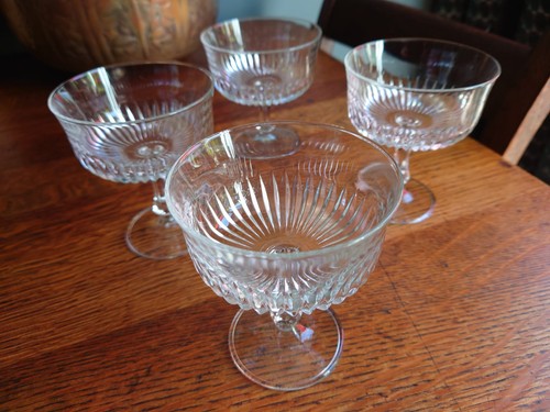 Cut glass champagne - cut,