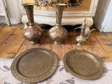 5x Vintage Indian Brass &