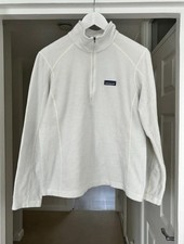 Womens White Patagonia 1/4 Zip