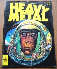 Heavy Metal # 3 June 1977 Corben Druillet Moebius Bode Fine/Very Fine