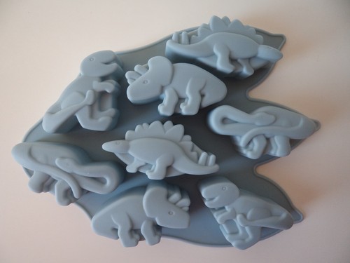 Silicone dinosaurs mould - silicone, 3d