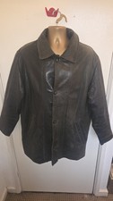 VINTAGE REDSKINS LEATHER DONKEY JACKET JACKET SIZE