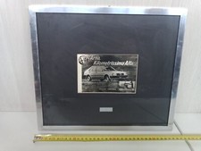 advertising with metal plate