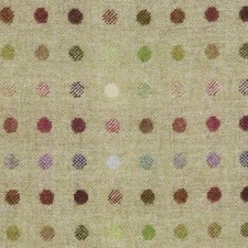 Abraham Moon Multispot Lime 100% Wool Fabric Curtains Upholstery Cushions