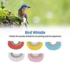 Bird Whistle 5 Colors Bird Caller Tongue Whistle Funny Tweeting Noisemaker
