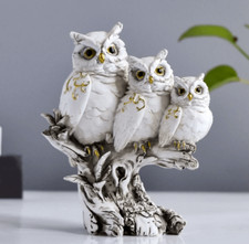 Owl resin plaster soap - resin,, plaster,