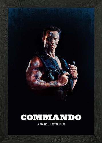 Commando framed wall art - commando,