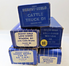 HORNBY-DUBLO Mixed wagon etc  Collection 5 wagons Boxed ..*