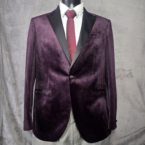 Blazer mens 40r purple - 40r,