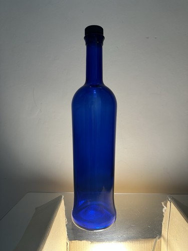 Vintage cobalt blue glass - cobalt,