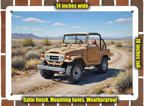 Metal sign 1963 toyota - 1963, land