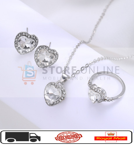 Ladies heart shaped necklace - ladies,