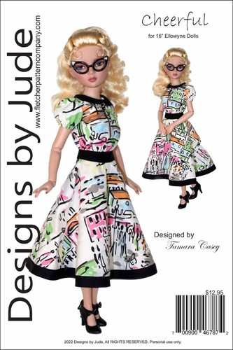Cheerful doll clothes sewing - cheerful,,