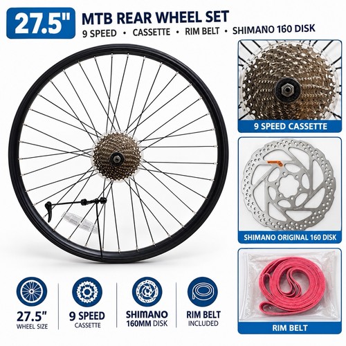 Mtb rear wheel - rear,