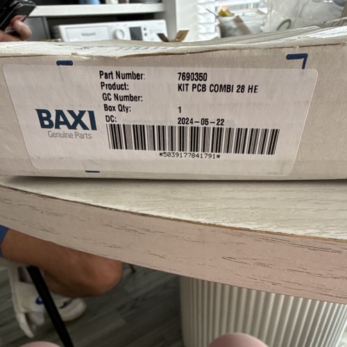 Baxi genuine parts printed - genuine,
