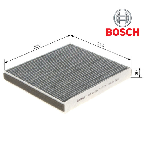 Filter cabin air bosch - bosch, 1