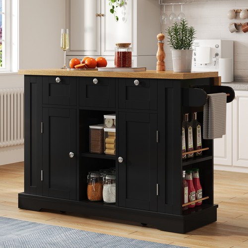 Kitchen island - kitchen, island,