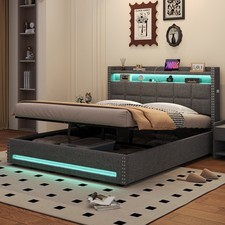 King Ottoman Storage Bed Frame