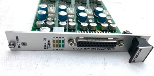 Studer live score - , mic