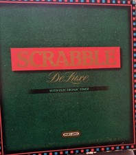 Vintage Scrabble De Luxe With