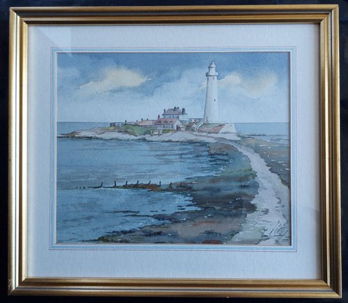 Original signed watercolour - signed,