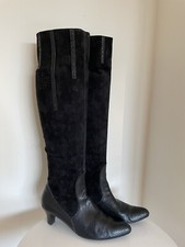 HENRI BEGUELIN BLACK SUEDE &