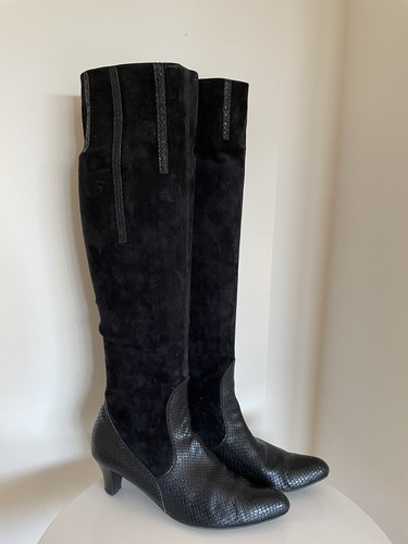 Henri beguelin black suede - henri, &
