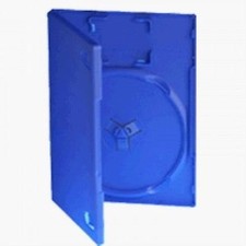 25 X Playstation PS2 Game Cases - Blue Replacement Game Case with Card Holder