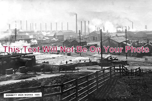 885 consett iron works - -,