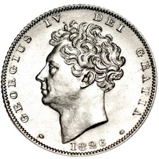 George IV. Sixpence. 1826 