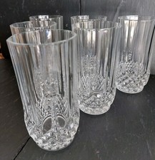 Vintage Cristal D’Arques 24% Lead Crystal Tumblers x 6