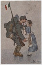 military postcard THE