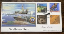 WW2 Battle of Britain Allan Wright signed RARE BHC official 1999 Millennium FDC.