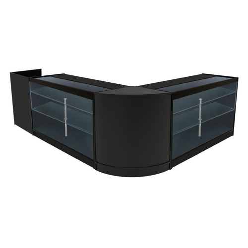 Black shop counter - black, aries
