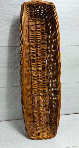 Vintage wicker baguette bread - vintage,