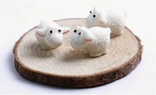 3 pcs Miniature Resin Sheep