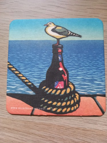 Adnams beer mat - adnams,