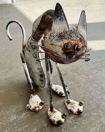 Cat handmade sculpture model - handmade,