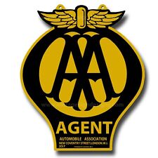 AA AGENT MACHINE CUT / PROFILED NEW METAL DISPLAY SIGN.