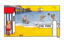 SAPPHIRE COMIC POSTCARD NO 146