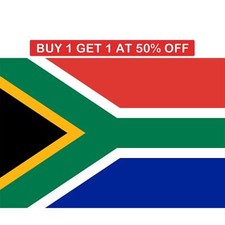 Vivid South Africa African Flag 5X3FT Sports Cricket World Cup Final Fan Support